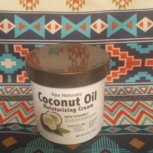 Spa Naturals Coconut Oil Moisturizing Cream FULL BOTTLE